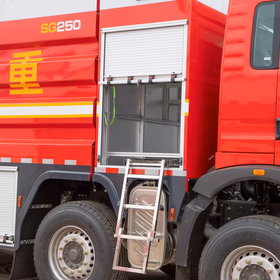 Аксессуары для пожарных машин, алюминиевый поддон для лестницы