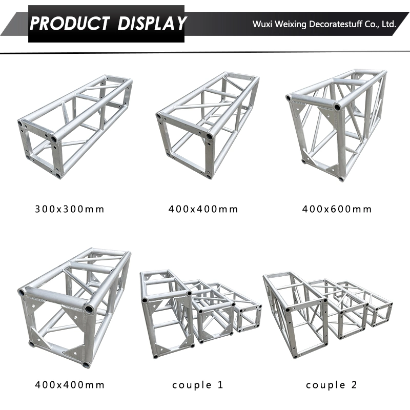 Sale Aluminum Lighting Portable Mobile Event Concert Stage Equipment Truss with Roof System